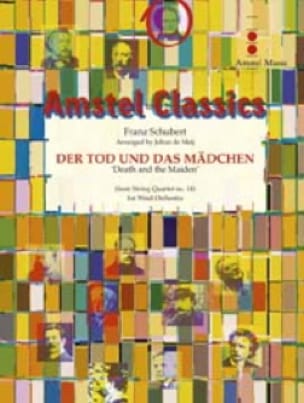 Der tod und das mächen SCHUBERT Partition ENSEMBLES, BANDS