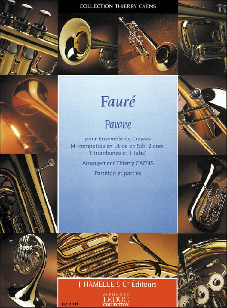 Pavane Opus 50 FAURĂ Partition Ensemble de cuivres