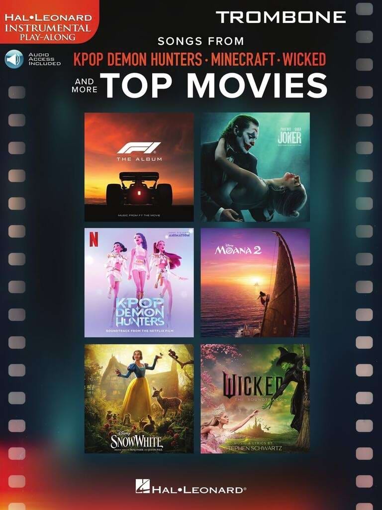 Songs from Kpop Demon Hunters, Minecraft, Wicked Partition Trombone