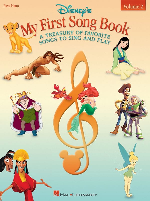 My first songbook volume 2 - easy piano - DISNEY - Partition