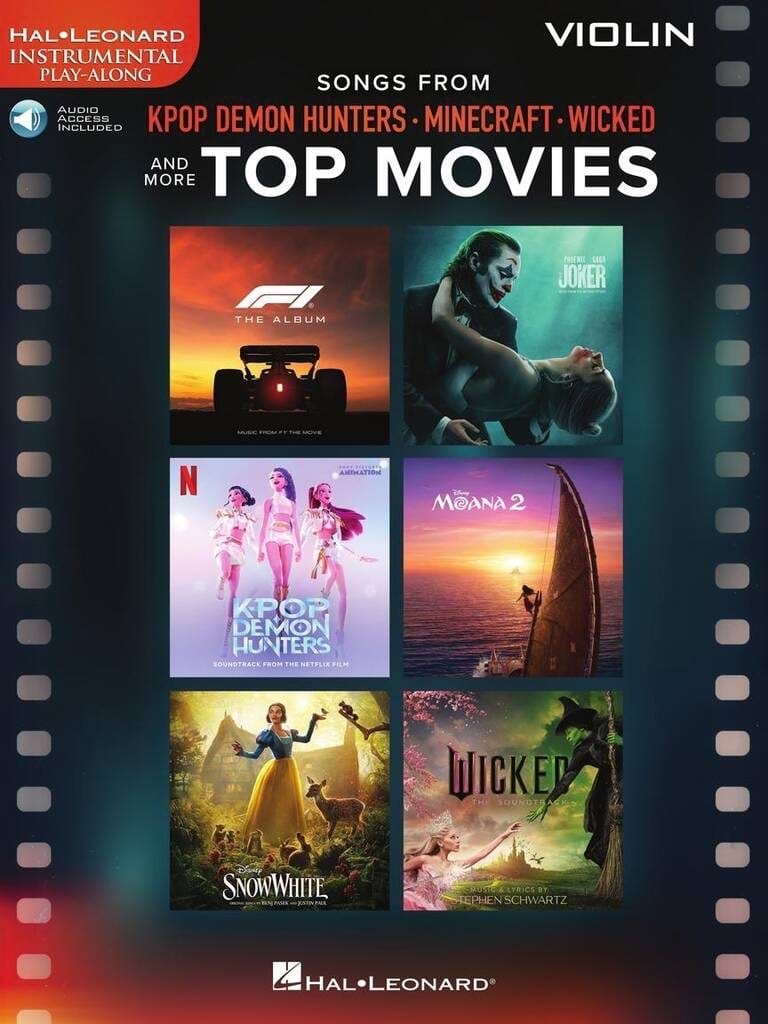 Songs from Kpop Demon Hunters, Minecraft, Wicked Partition Violon