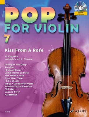 Pop for Violin Volume 7 - Kiss from a rose Partition Violon