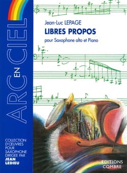 Libres Propos Jean-Luc Lepage Partition Saxophone