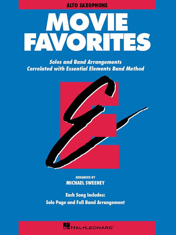 Movie Favorites - Eb Alto Saxophone Partition ENSEMBLES, BANDS