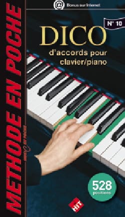 Music en poche N° 10 - Dico d'accords pour clavier/piano