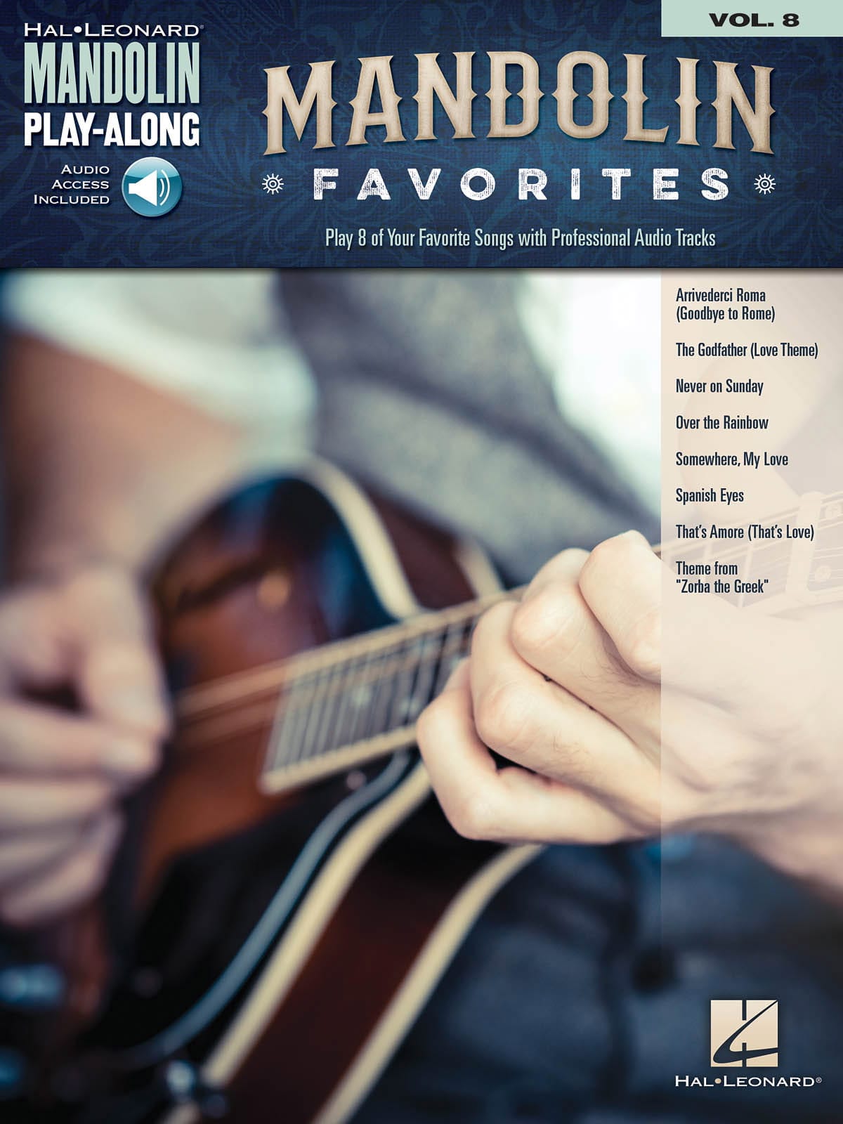 Mandolin Play-Along Volume 8 Mandolin Favorites Partition Mandoline