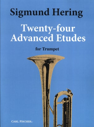 24 Advanced Etudes For Trumpet Sigmund Hering Partition Trompette