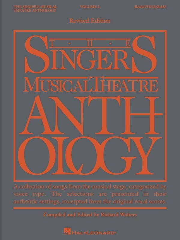 The Singer's Musical Theatre Anthology Volume 1 - Baritone / Bass -