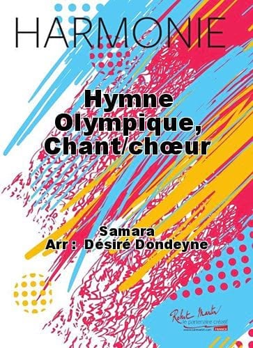 Hymne Olympique, Chant/choeur - Spyros Samara - Partition