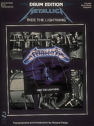 Ride The Lightning Metallica Partition Batterie