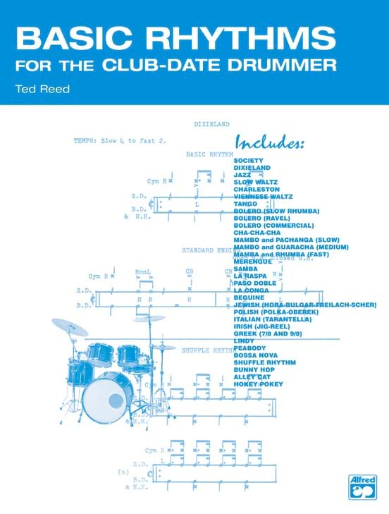 BASIC RHYTHMS FOR CLUB-DATE DRUMMER Ted Reed Partition