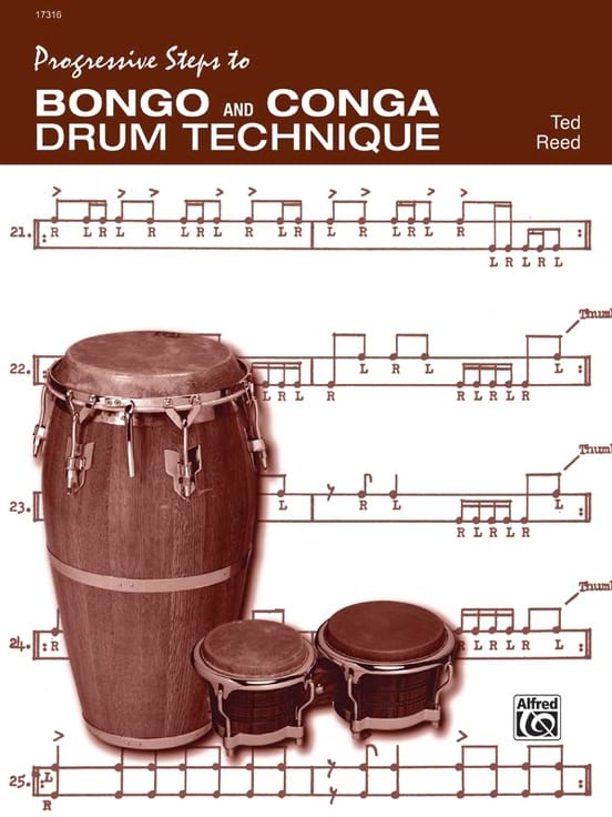 Progressive Steps to Bongo and Conga Drum Technique Ted Reed Partition