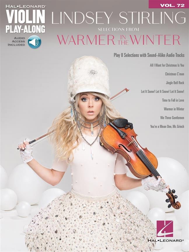 Violin Play-Along Volume 72 - Selections from Warmer in the Winter