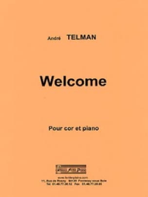 Welcome André Telman Partition Cor