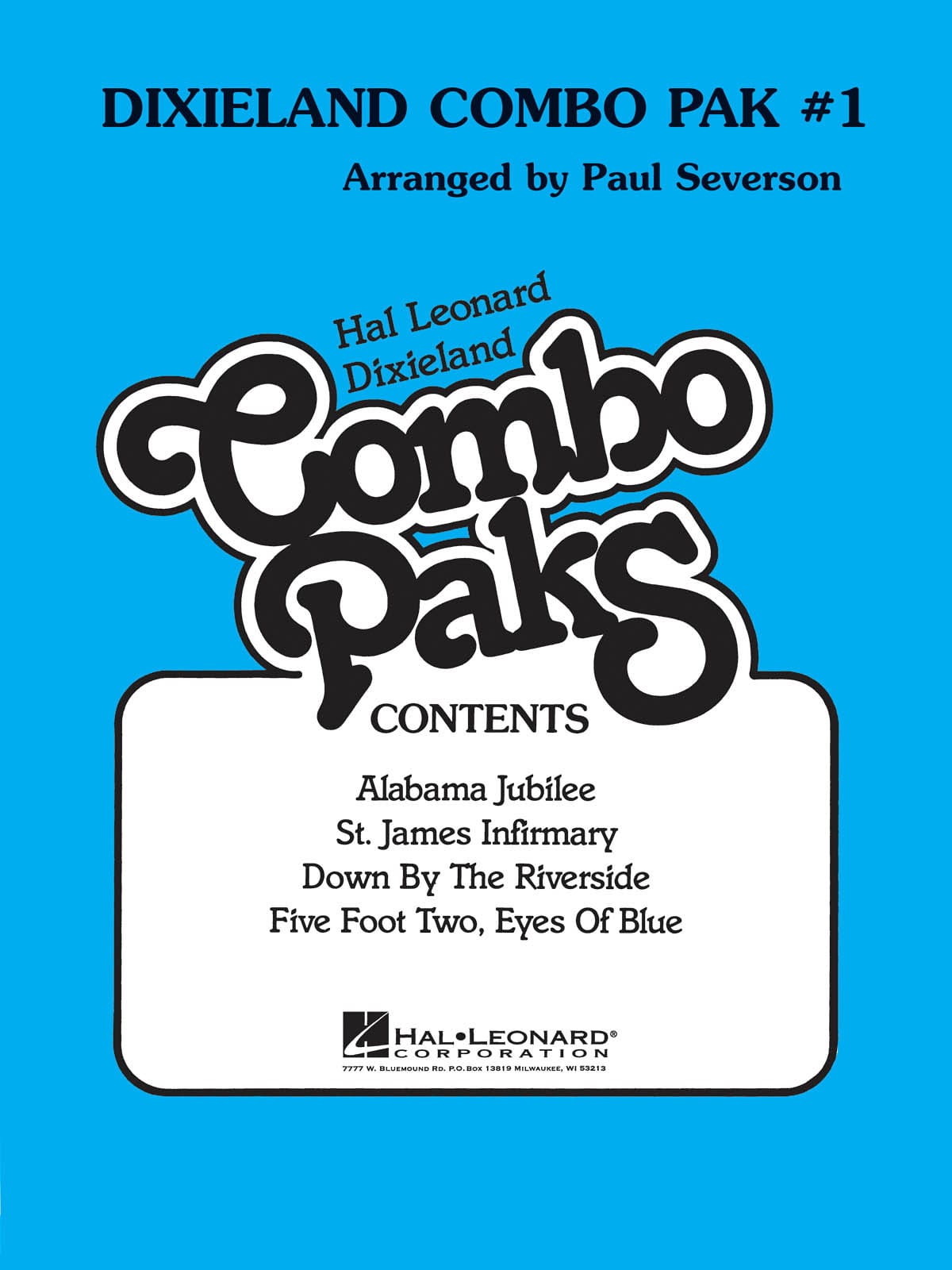 Dixieland Combo Pak # 1 Partition ENSEMBLES, BANDS