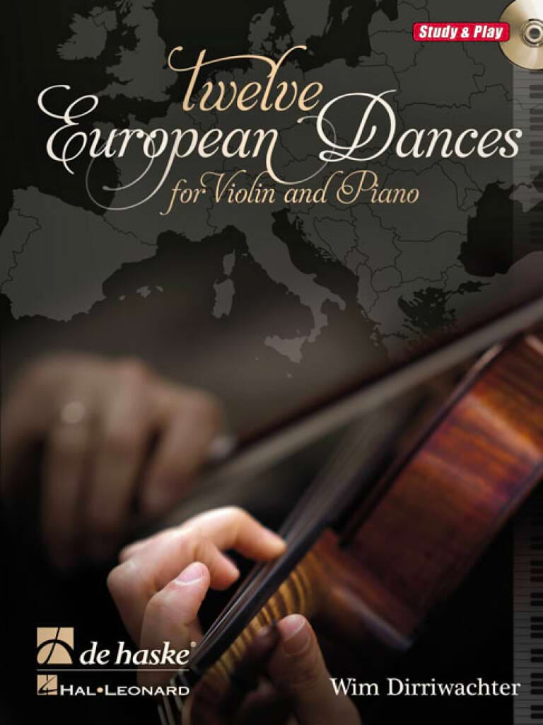Twelve European Dances Wim Dirriwachter Partition Violon