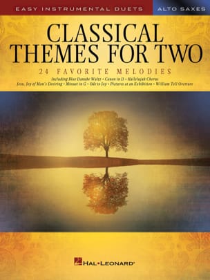 Classical Themes for Two - Saxophones Alto Partition Saxophone