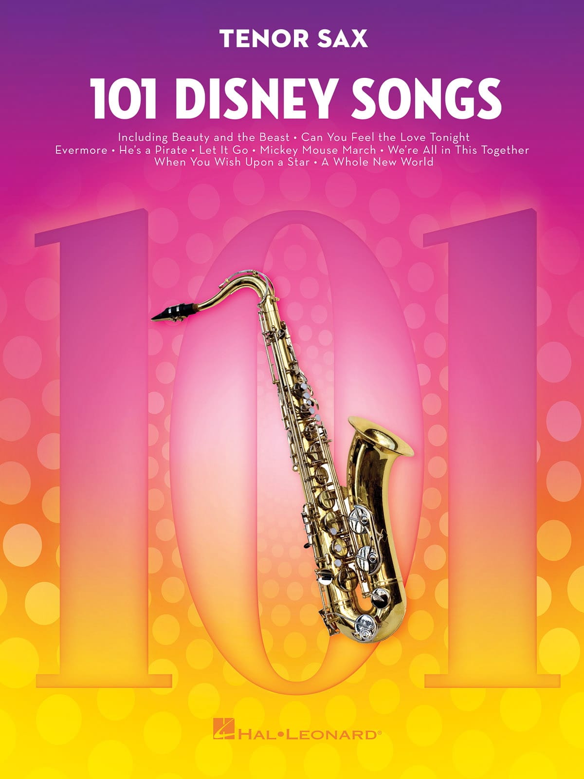 101 Disney Songs - DISNEY - Partition - Saxophone