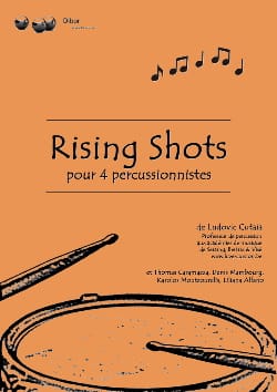 Rising Shots Ludovic Cutaia Partition Ensemble de percussions