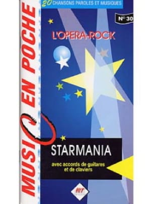 Music en poche N° 30 Starmania Partition Comédie musicale