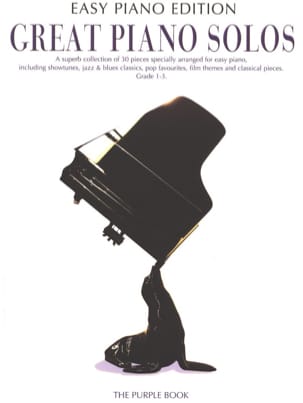 Great piano solos - The purple book easy piano édition - Partition