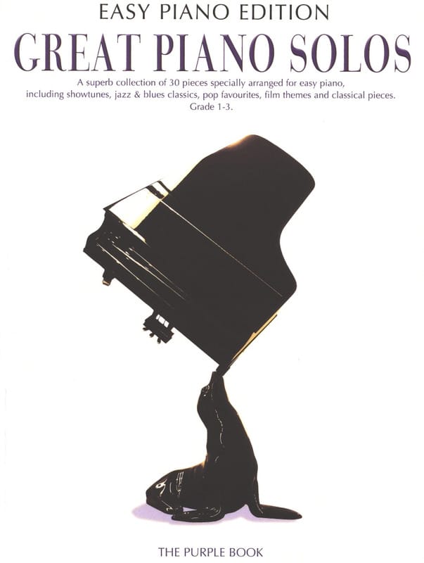 Great piano solos - The purple book easy piano édition - Partition
