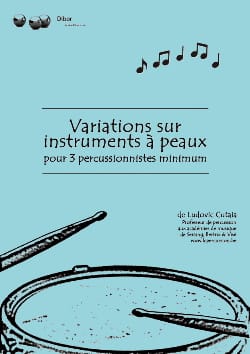 Variations sur Instruments à Peaux - Ludovic Cutaia - Partition