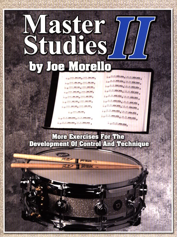 Master studies II Joe Morello Partition Caisse-claire