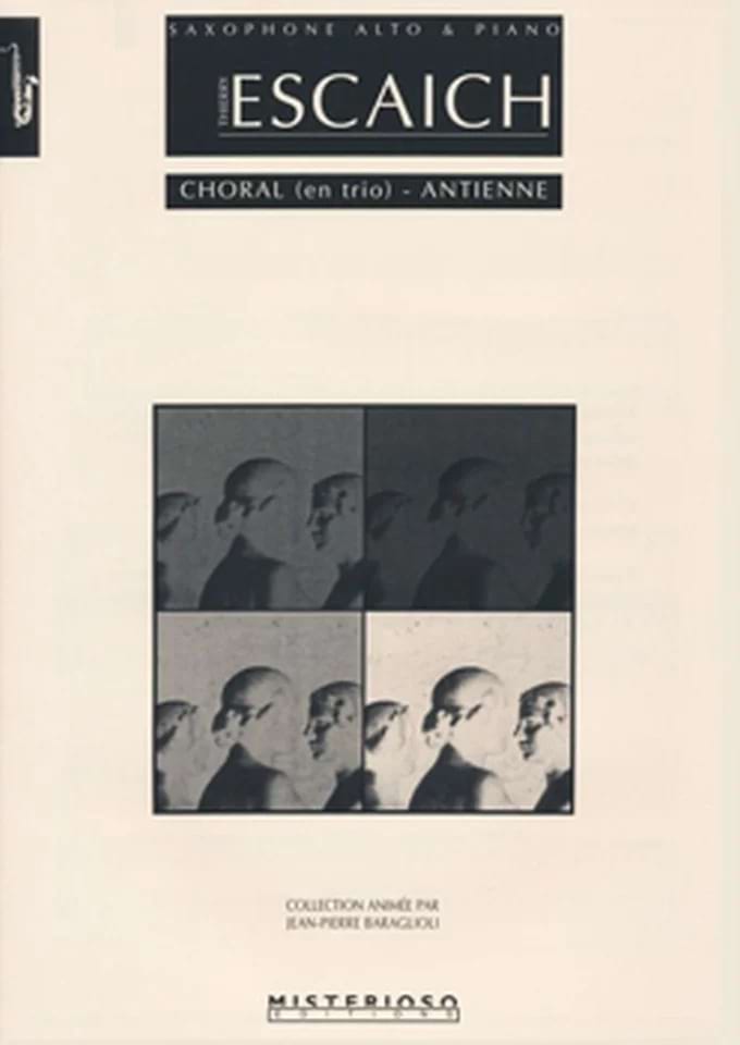 Choral En Trio - Antienne Thierry Escaich Partition Saxophone
