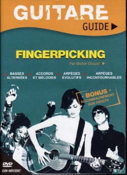 DVD - Guitare Guide, Fingerpicking Michel Ghuzel Partition Guitare