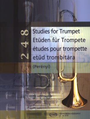 248 Etudes pour Trompette Eva Perenyi Partition Trompette
