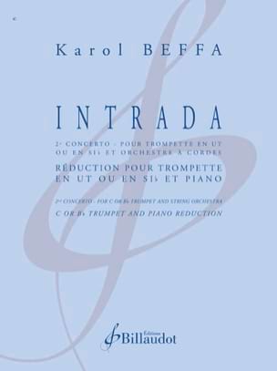 Intrada Karol Beffa Partition Trompette