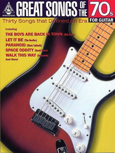 Great Songs Of The 70s For Guitar Partition Guitare