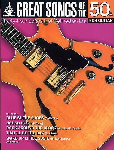Great Songs Of The 50s For Guitar Partition Guitare