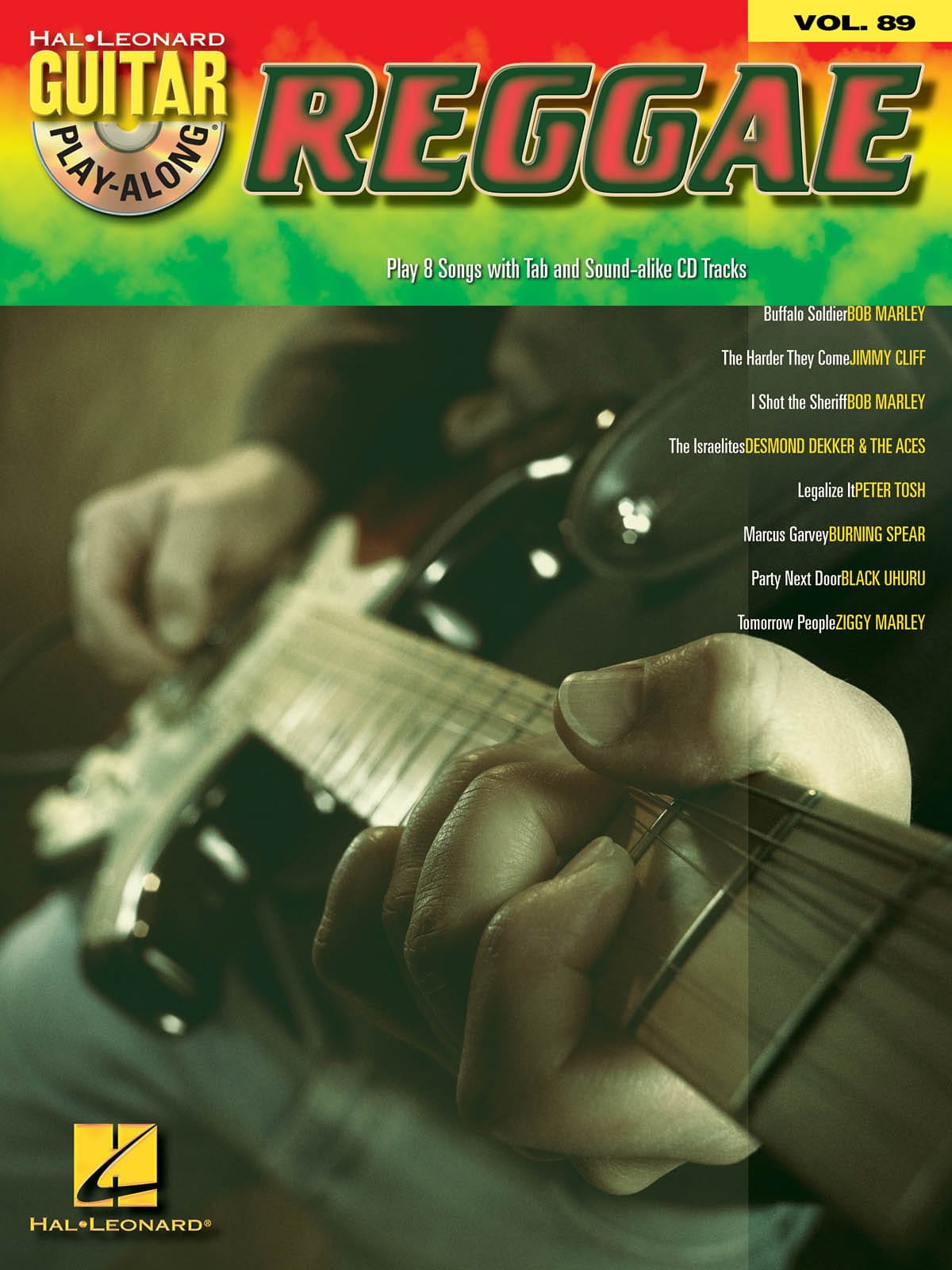 Guitar play-along volume 89 - Reggae Partition Guitare
