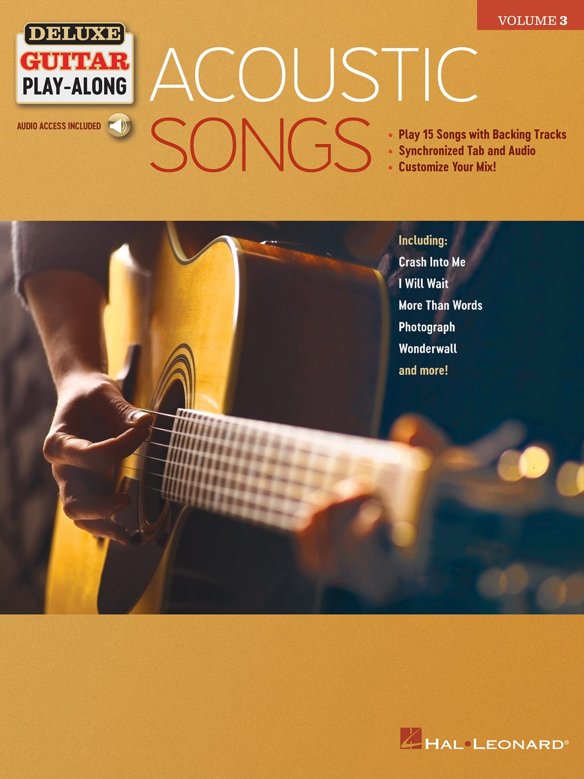 Deluxe Guitar Play-Along Volume 3 - Acoustic Songs - Partition