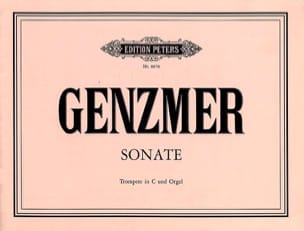 Sonate Harald Genzmer Partition Trompette