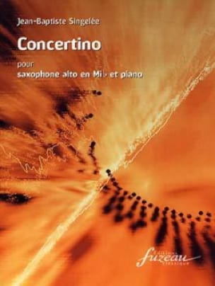 Concertino Opus 78 Jean-Baptiste Singelée Partition Saxophone