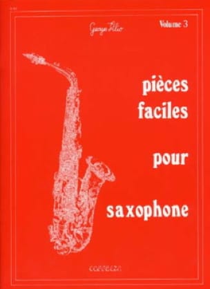 Pièces Faciles Pour Saxophone Volume 3 Partition Saxophone