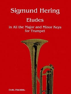 Etudes In All The Major And Minor Keys For Trumpet - Sigmund Hering