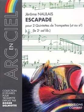Escapade - Jérôme Naulais - Partition - Trompette