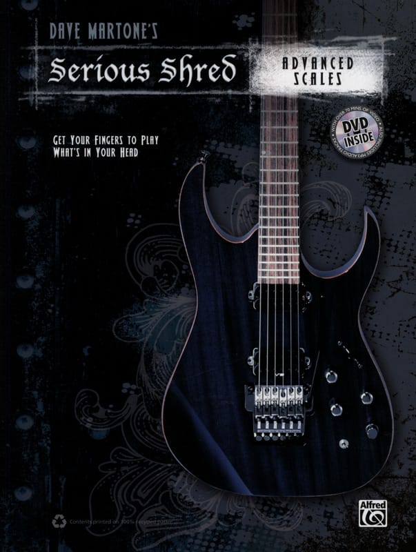 Serious Shred - Advanced Scales Dave Martone Partition Guitare