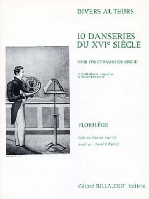 10 Danseries du XVIème Siècle Partition Cor