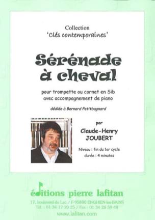 Sérénade à Cheval Claude-Henry Joubert Partition Trompette