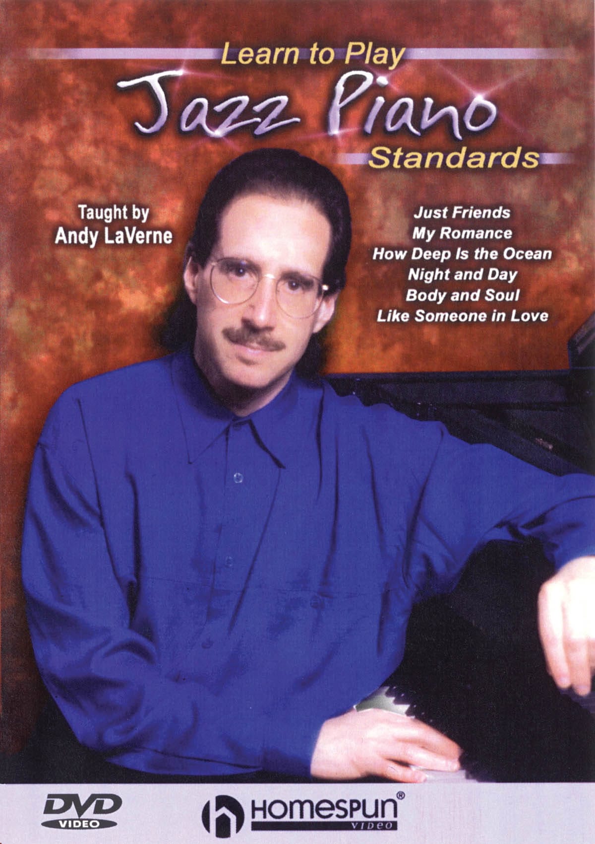 DVD - Learn To Play Jazz Piano Andy Laverne Partition Jazz