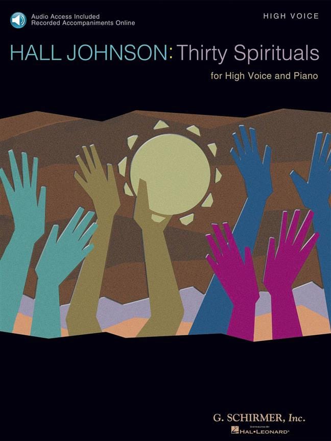 Thirty Spirituals - High Voice Hall Johnson Partition Jazz