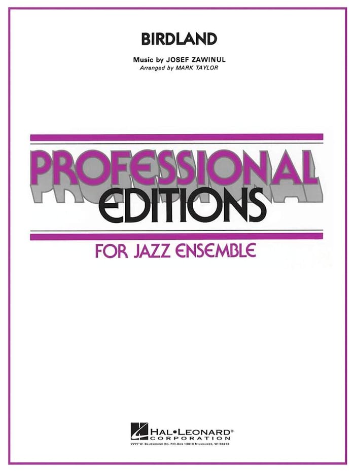 Birdland - Jazz Ensemble Partition