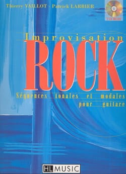 Improvisation Rock Vaillot Thierry / Larbier Patrick Partition Guitare