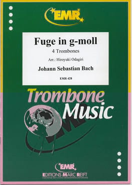 Fugue en Sol mineur - Quatuor de Trombones BACH Partition Trombone