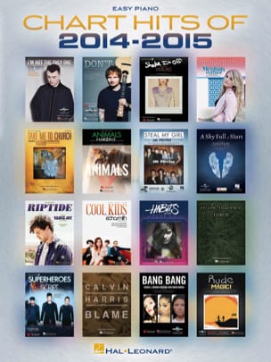 Chart Hits of 2014-2015 - Easy Piano Partition Pop / Rock